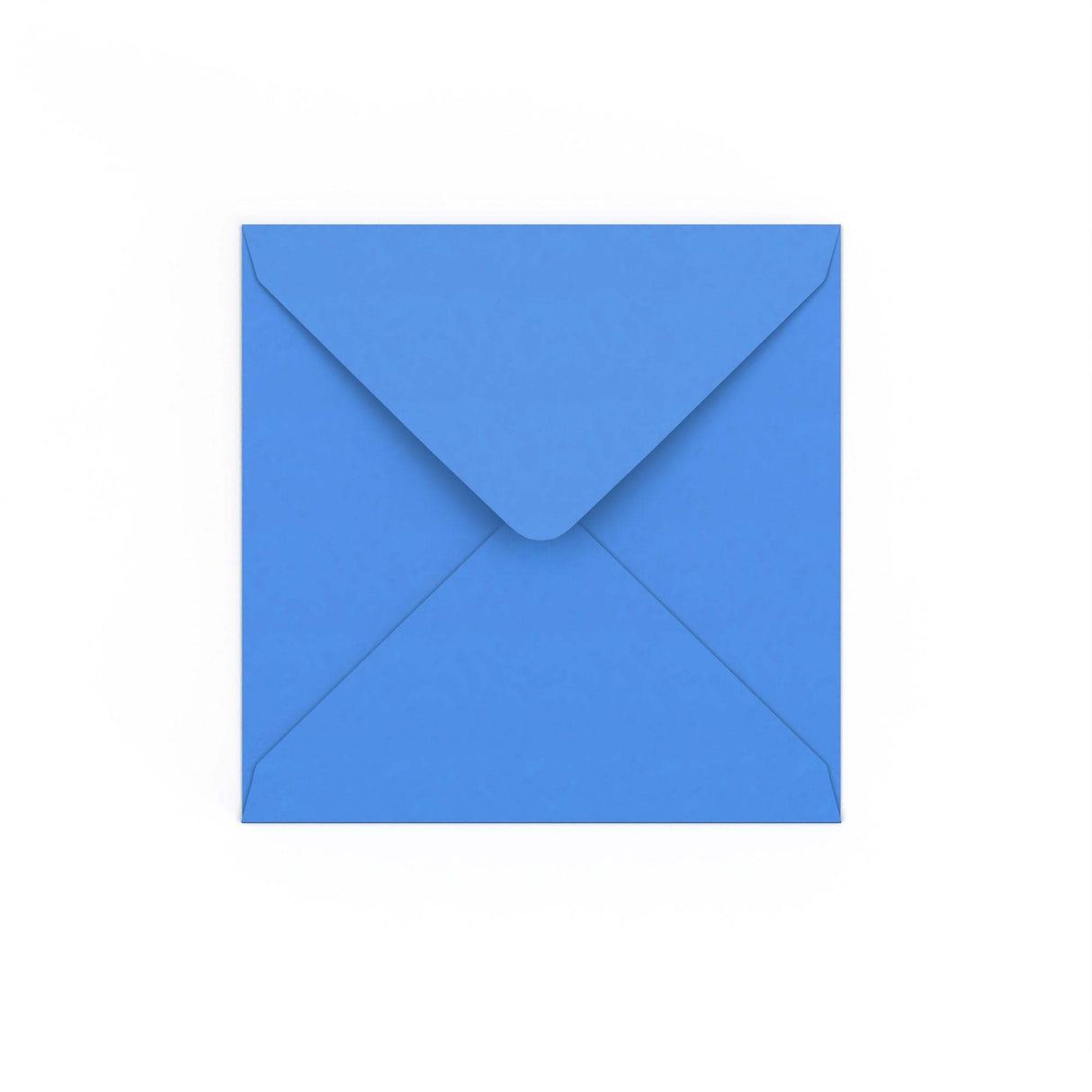Bright Blue Gummed V-Flap Envelope (140 x 140mm)