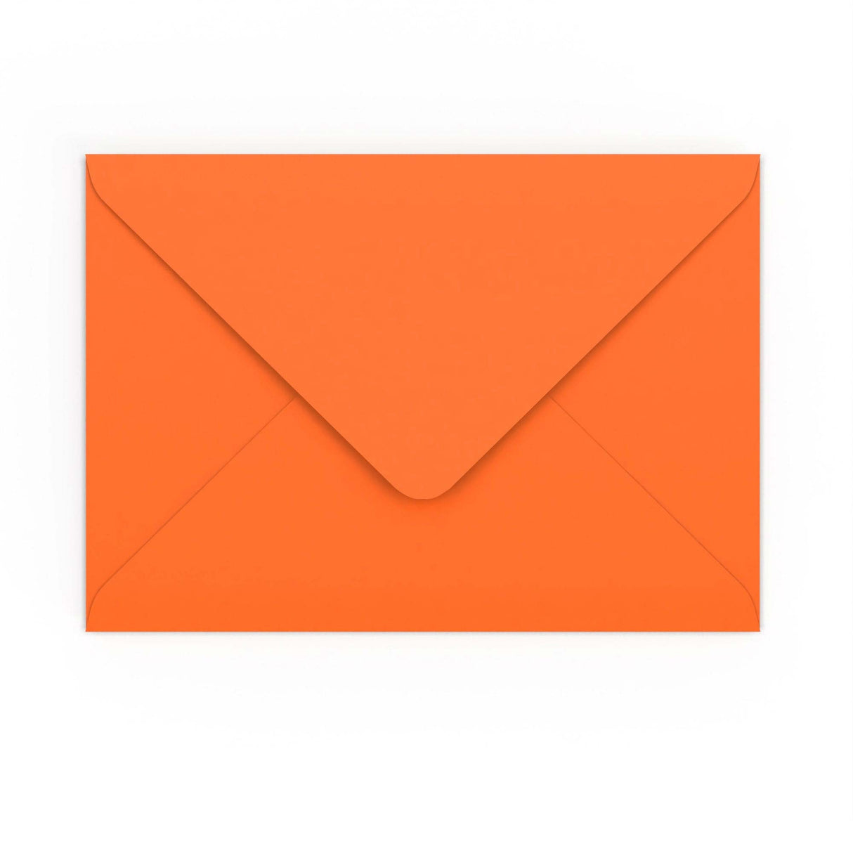C5 Orange Gummed V-Flap Envelope (162 x 229mm)