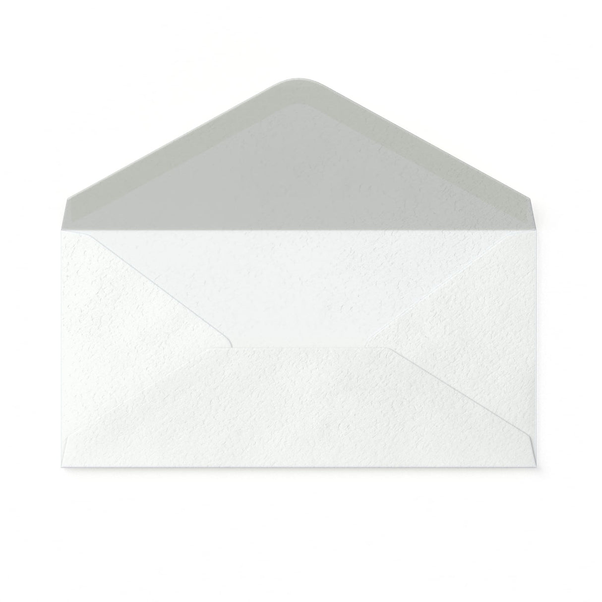 White Envelope Hammered Texture 110x220 mm (DL)