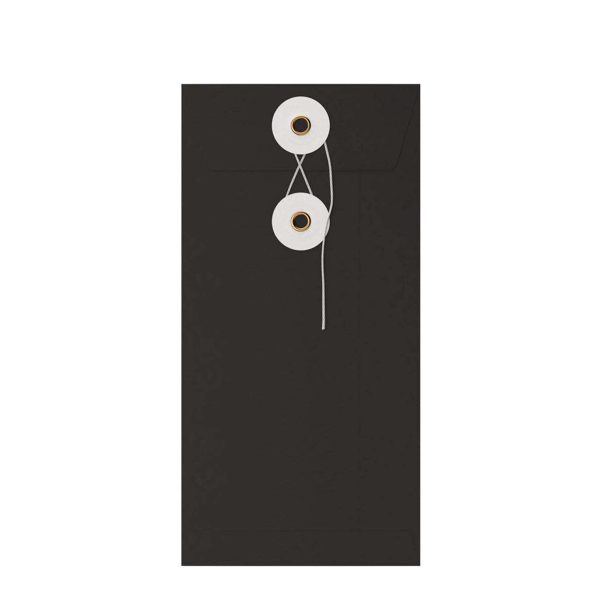 Coloured envelopes with string and washer closure