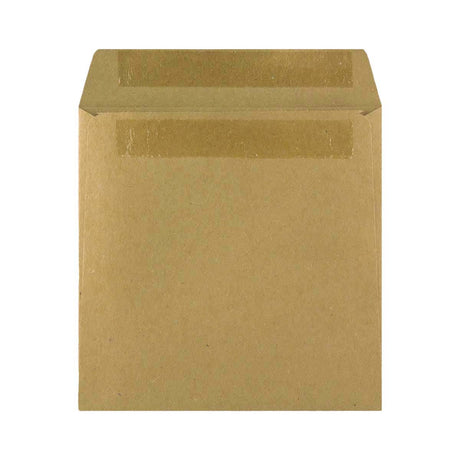 Manila Brown Self Seal Wage Envelope (108 x 108mm)