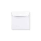 White Envelope - Straight Flap 120x120 mm