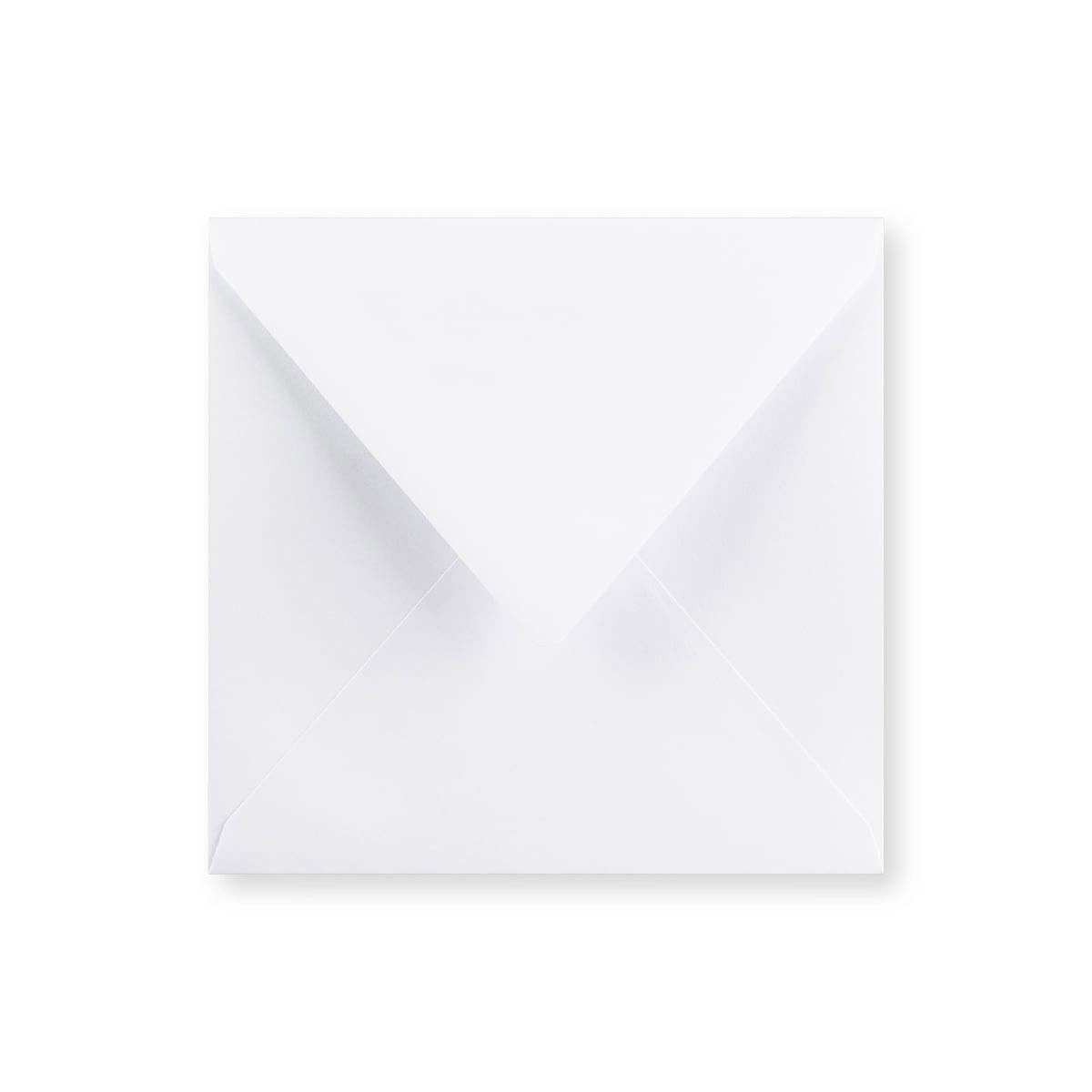 White Envelope - Diamond Flap 165x165 mm