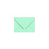 C7 Jade Green British Made Gummed V-Flap Envelope (82 x 113mm)