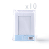 White Tri-Fold Rectangle Aperture Cards Pack