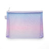 Gradient Nylon Mesh Zipper Pouch