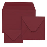Burgundy Envelopes