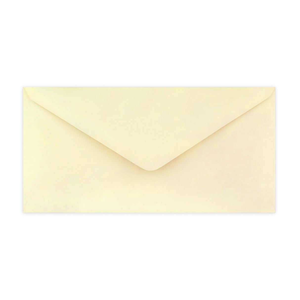 DL Ivory Wove Gummed V-Flap Envelope (110 x 220mm)
