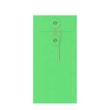 Coloured envelopes with string and washer closure