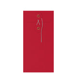 Coloured envelopes with string and washer closure